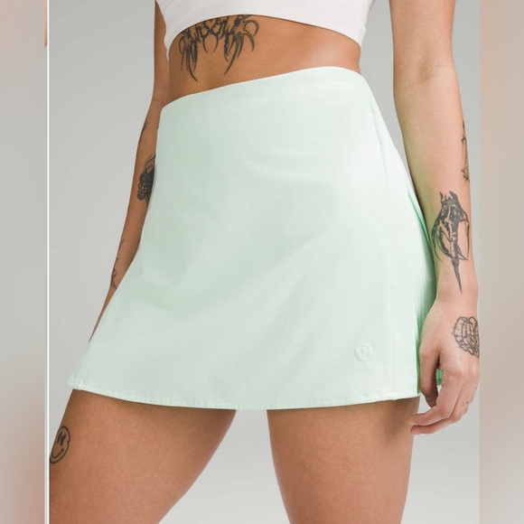 🍋 Lululemon Peek Pleat High-Rise Tennis Skirt - Picture 1 of 12